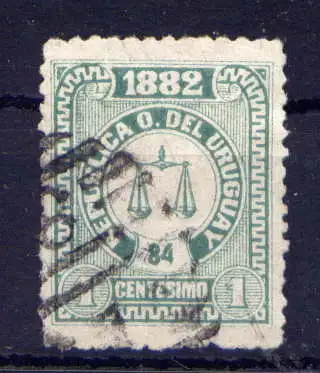 (212) Uruguay Nr.44          O  gestempelt 