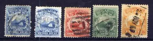 (151) Costa Rica Nr.1/4          O  gestempelt