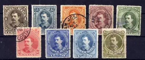 (157) Costa Rica ex.Nr.19/27          O  gestempelt