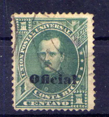 (159) Costa Rica Dienst Nr.1          O  gestempelt