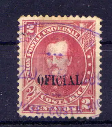 (160) Costa Rica Dienst Nr.2          O  gestempelt