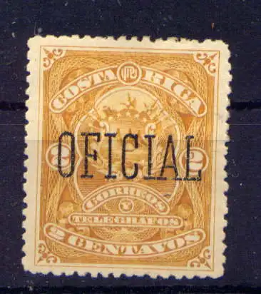 (164) Costa Rica Dienst Nr.15          *  ungebraucht 