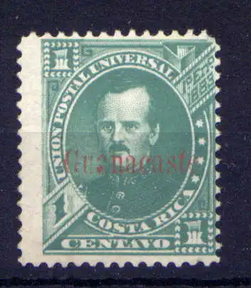 (167) Costa Rica Guancaste Nr.1 b          (*)  ohne Gummierung