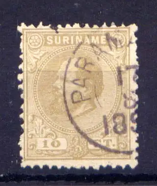 (003) Surinam Nr.10          O  gestempelt
