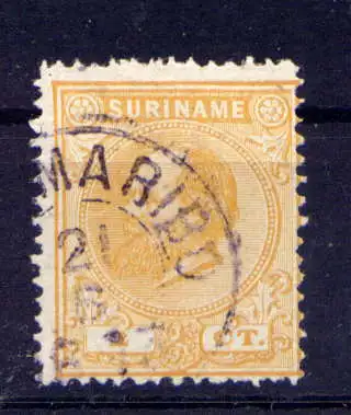 (006) Surinam Nr.15          O  gestempelt