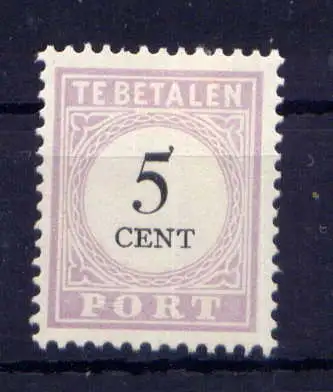 (017) Surinam Porto Nr.10          (*)  ohne Gummierung