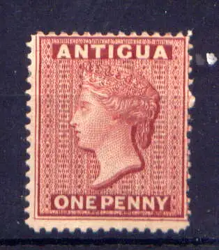 (003)  Antigua Nr.11          (*)  ohne Gummierung