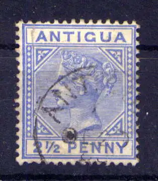 (004)  Antigua Nr.13          O  gestempelt