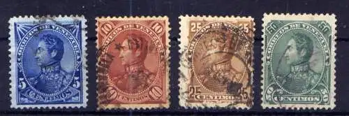 (584)  Venezuela Nr.28/31          O  gestempelt