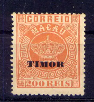 (007)  Timor Nr.9             (*)  ohne Gummierung