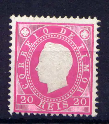 (010)  Timor Nr.13             (*)  ohne Gummierung