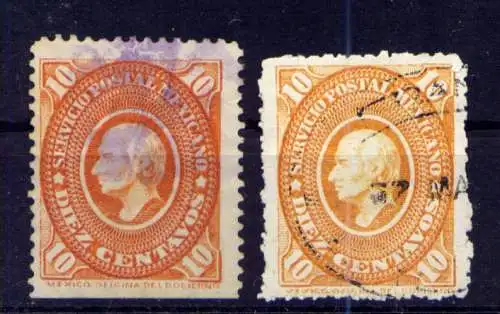 (424) Mexico Nr.144 a+b        O  gestempelt