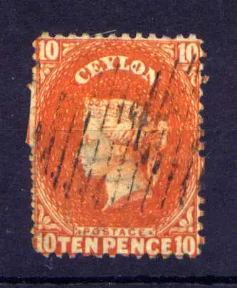 (155) Ceylon Nr.39               O  gestempelt