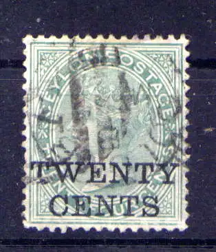 (165) Ceylon Nr.81               O  gestempelt
