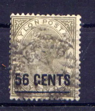 (167) Ceylon Nr.86               O  gestempelt
