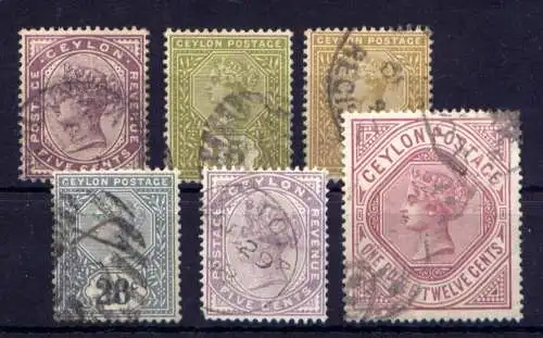 (169) Ceylon Nr.95/9               O  gestempelt