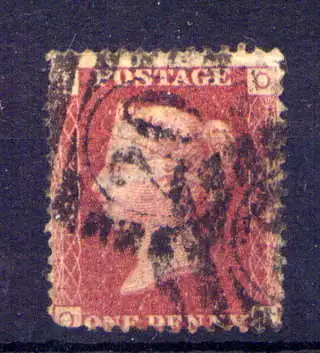 (1682) Großbritannien Nr.16 Platte:120        O  gestempelt