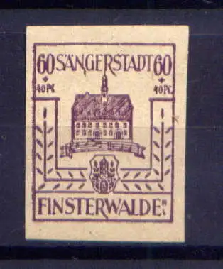 (252) Lokalausgabe Finsterwalde  Nr.12                   **  postfrisch