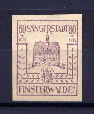 (253) Lokalausgabe Finsterwalde  Nr.12                   **  postfrisch