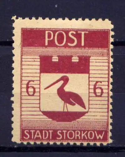 (262) Lokalausgabe Storkow  Nr.12 A                   *  ungebraucht