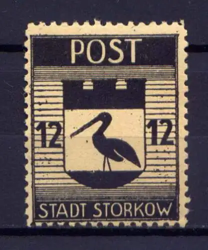 (264) Lokalausgabe Storkow  Nr.14 A                   *  ungebraucht