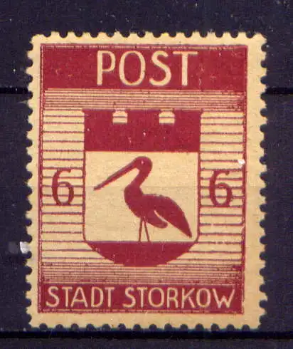 (269) Lokalausgabe Storkow  Nr.12                   **  postfrisch