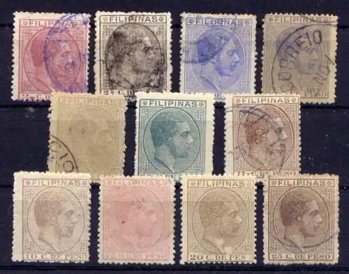 (344) Philippinen Nr.69/78          O  gestempelt + *  ungebraucht + (*)  ohne Gummierung