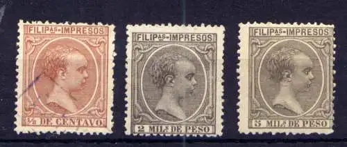 (359) Philippinen ex.Nr.155/8          O  gestempelt + *  ungebraucht + (*)  ohne Gummierung