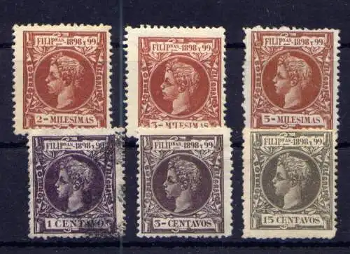 (366) Philippinen ex.Nr.188/200          O  gestempelt + *  ungebraucht + (*)  ohne Gummierung