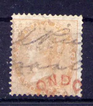 (409) Britisch-Indien Nr.12        O  gestempelt
