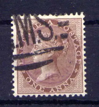 (415) Britisch-Indien Nr.19        O  gestempelt