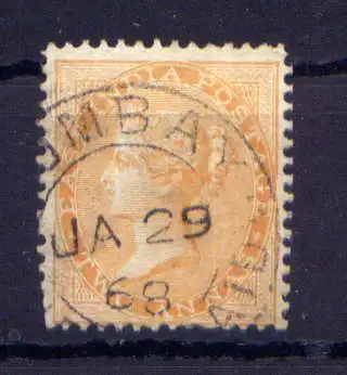 (417) Britisch-Indien Nr.20        O  gestempelt