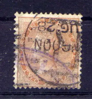 (418) Britisch-Indien Nr.20        O  gestempelt