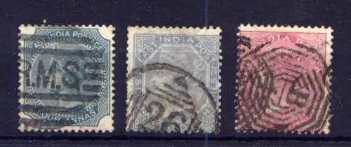 (421) Britisch-Indien Nr.24/6        O  gestempelt