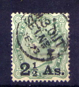(424) Britisch-Indien Nr.42        O  gestempelt