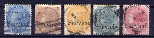 (429) Britisch-Indien Dienst Nr.16/20        O  gestempelt