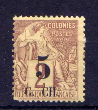 (002) Französisch Cochinchina Nr.3        *  ungebraucht