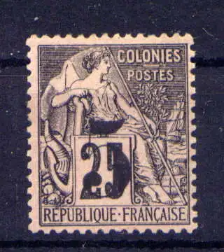 (003) Französisch Cochinchina Nr.4        (*)  ohne Gummierung