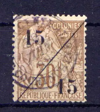 (004) Französisch Cochinchina Nr.I        O  gestempelt