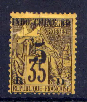 (005) Französisch Indochina Nr.2        (*)  ohne Gummierung