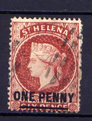 (003) St.Helena Nr.14                   O  gestempelt