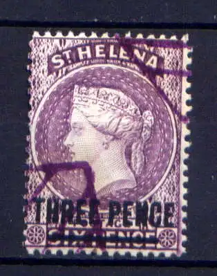 (006) St.Helena Nr.17                   O  gestempelt