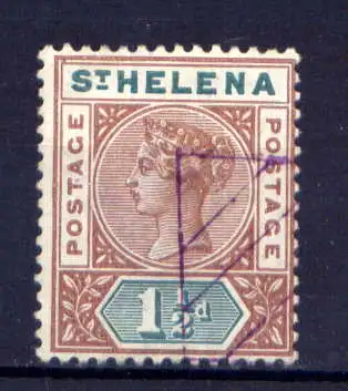 (010) St.Helena Nr.23                   O  gestempelt