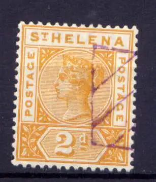 (011) St.Helena Nr.24                   O  gestempelt
