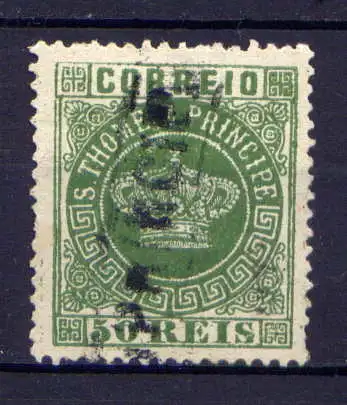 (045) Sao Tome & Principe Nr.6                   O  gestempelt