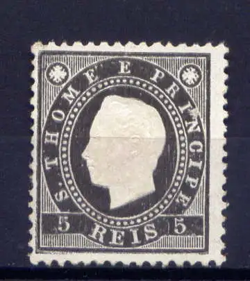 (049) Sao Tome & Principe Nr.15                   (*)  ohne Gummierung