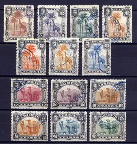 (003) Portugiesisch Nyassa Nr.27/39                   O  gestempelt