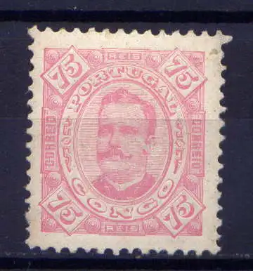 (005) Portugiesisch Kongo Nr.8                   (*)  ohne Gummierung