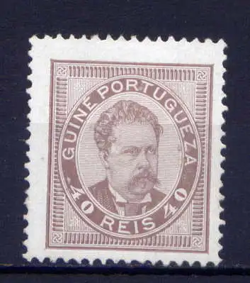 (008) Portugiesisch Guinea Nr.19                   *  ungebraucht