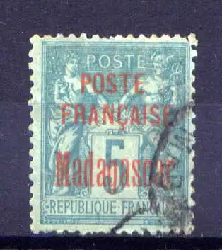(019) Madagaskar Nr.14                   O  gestempelt 